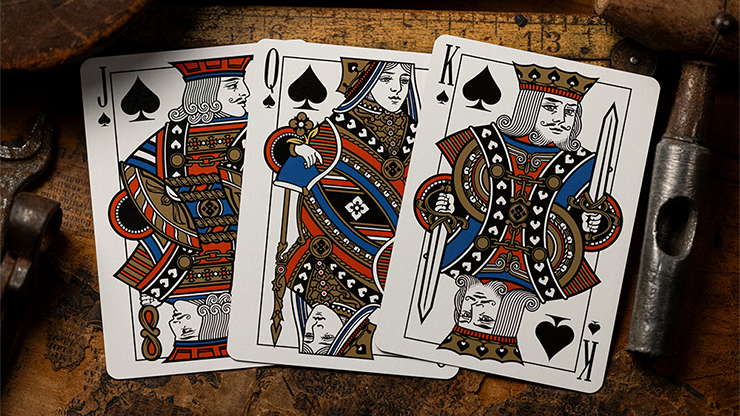 Gilded No.13 Table Players Vol.43 Playing Cards by Kings Wild Project