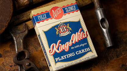 Gilded No.13 Table Players Vol.43 Playing Cards by Kings Wild Project