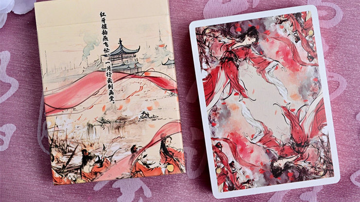Four Beauties (DiaoChan) Playing Cards
