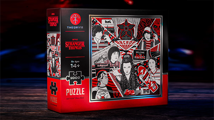 Stranger Things Jigsaw Puzzle by theory11