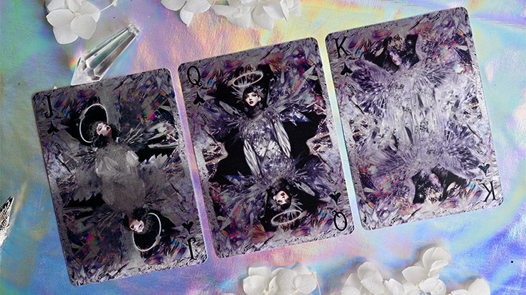 Crystal playing cards