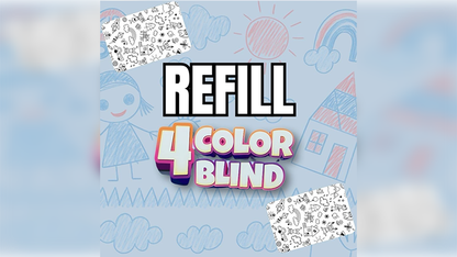 4 Color Blind Refill by Guillaume Bienne