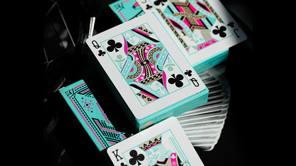 FULTON'S THUNDERBIRD ROOM TURQUOISE EDITION PLAYING CARDS