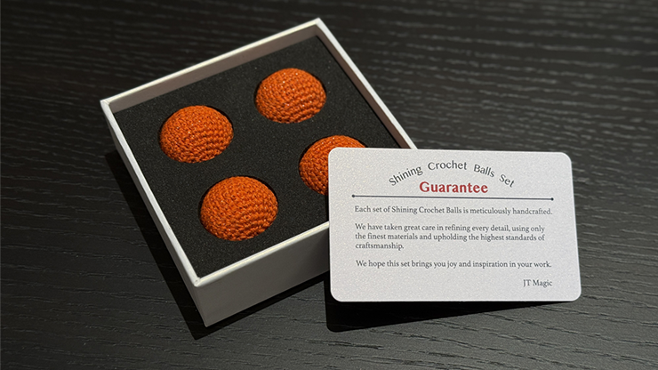 Shining Crochet Balls (Orange) by JT Magic