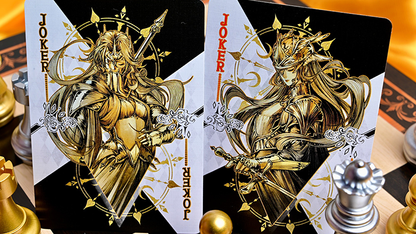 CHESS White Playing Cards by Hidden Light