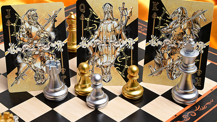 CHESS Black Playing Cards by Hidden Light