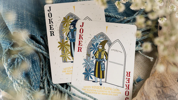 The Hanging Gardens of Babylon (Standard) Playing Cards by Room One EON