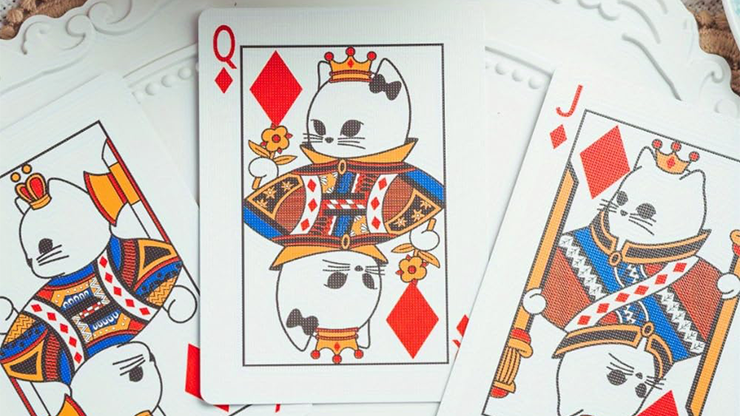 Kitten Diary - Red Limited Edition Playing Cards by ACPC