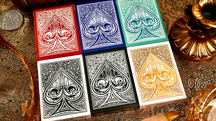 Sanctuary (Gold) Playing Cards