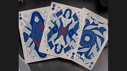 Celestial Noesis Playing Cards by Giovanni Meroni(Blue)