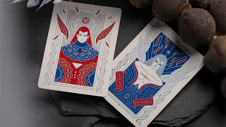 Celestial Noesis Playing Cards by Giovanni Meroni(Blue)