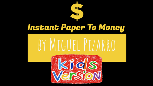 Instant Paper to Money Kid Version (Australia) by Miguel Pizarro and Crazy Jokers