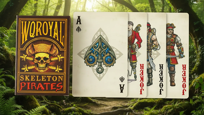 Skeleton Pirates Playing Cards