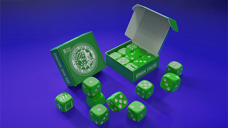 Forcing Dice Set by IARVEL Magic (Green)