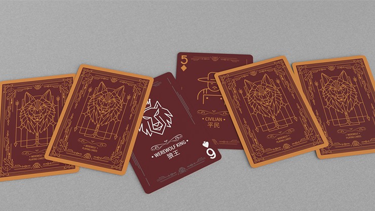 Werewolf Playing Card