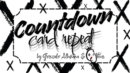 Countdown Repeat by Gonzalo Albiñana & CrazyJokers (Poker Size)