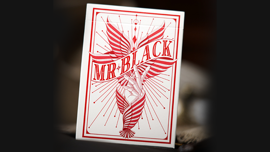 Mr. Black V2 (Red) Playing Cards