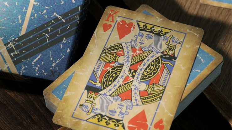 X1 Retro Blue Playing Cards