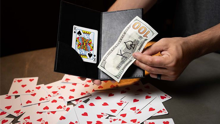 XL Z Fold Wallet (Magnetic Locking) by Murphy's Magic