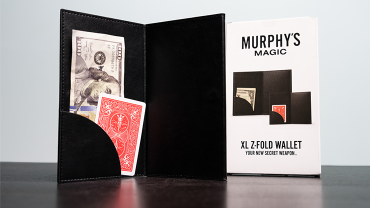 XL Z Fold Wallet (Magnetic Locking) by Murphy's Magic