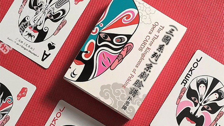 The Three Kingdoms of Peking Opera  Playing Cards