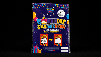Birthday Silk Surprise by PlayTime Magic DEFMA (Purple)