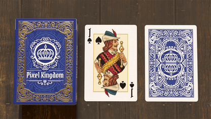Pixel Kingdom (Sapphire Blue Edition) Playing Cards