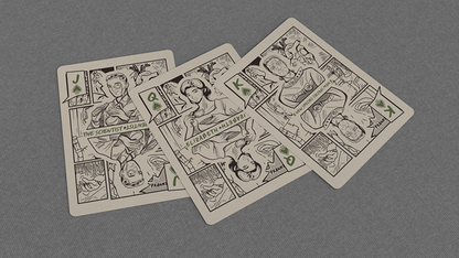 Frankenstein Series Comic Edition (Gilded) Playing Cards