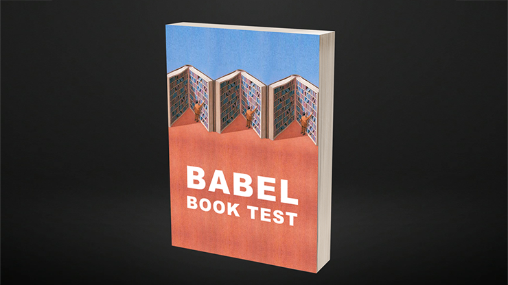 Babel Book Test 3 by Vincent Hedan (For my people), big, 600 pages