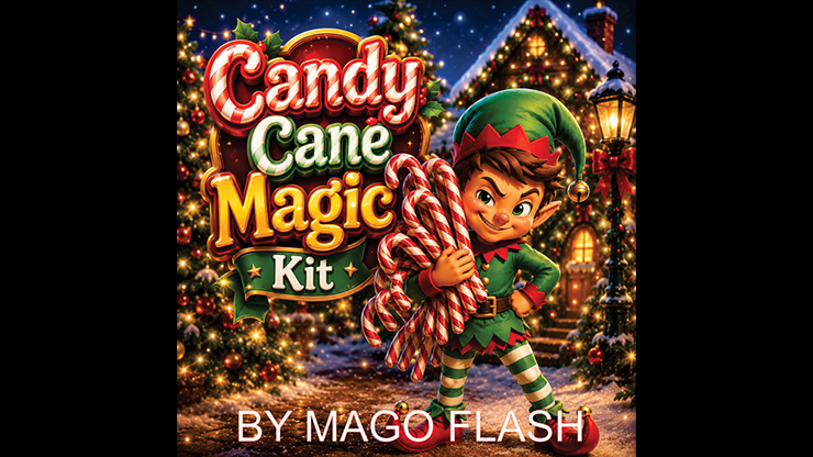 Candy Cane Magic Kit by Mago Flash
