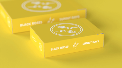 Black Roses Sunny Days Mini Playing Cards