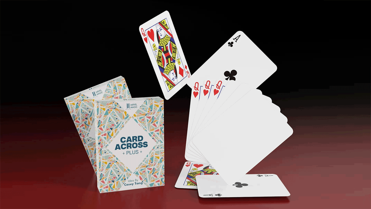 Card Across Plus by IARVEL MAGIC (Blue)