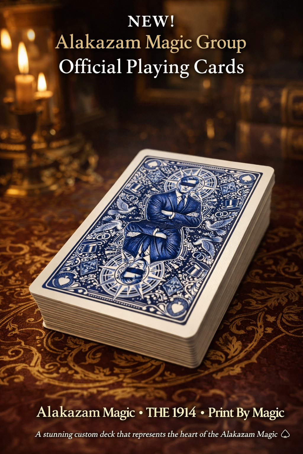 Alakazam Magic Group OFFICIAL Playing Cards