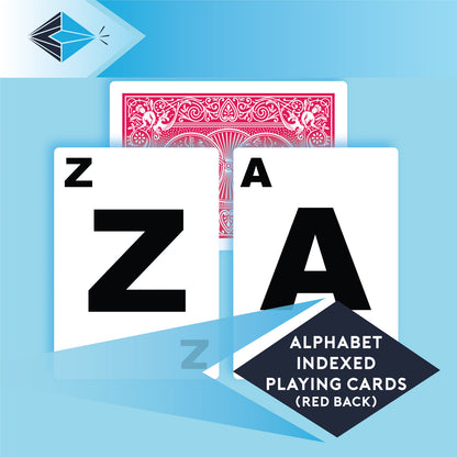 Alphabet Playing Cards by Alakazam's Print By Magic