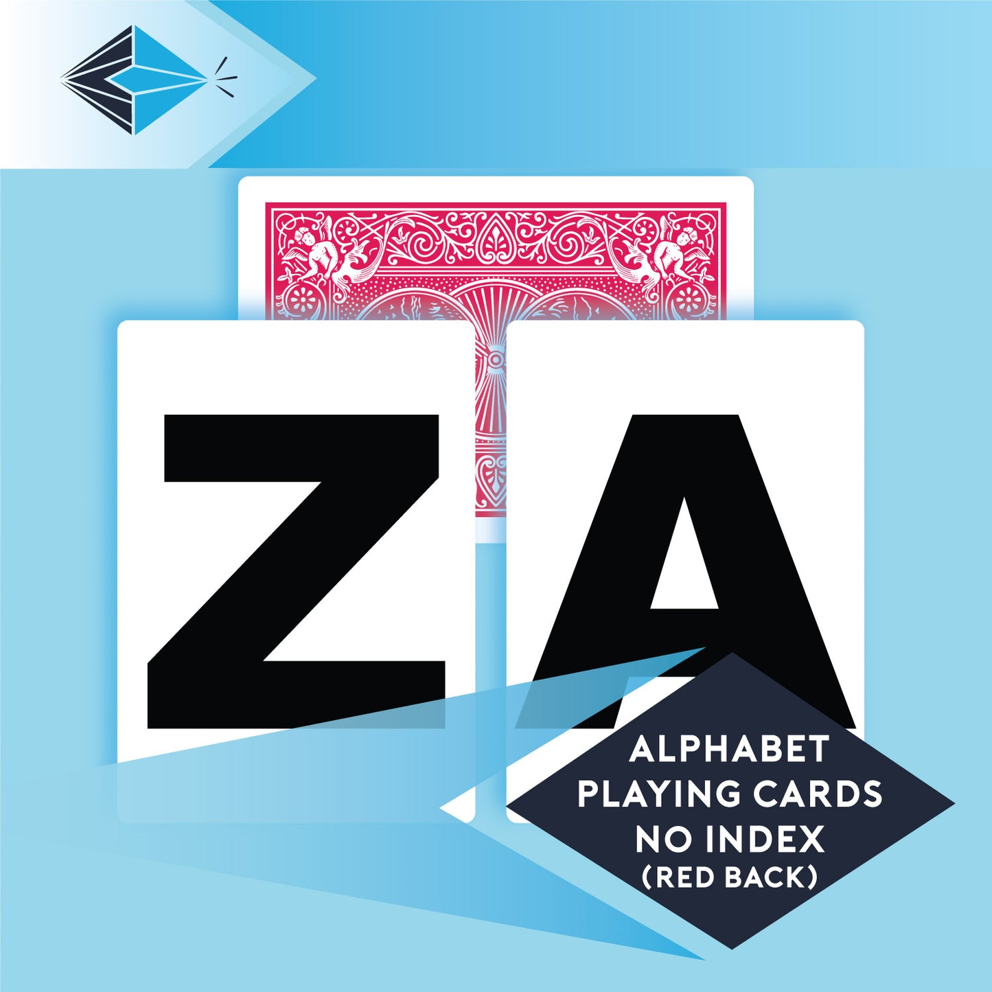 Alphabet Playing Cards by Alakazam's Print By Magic