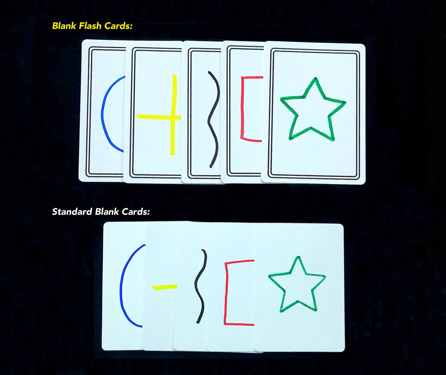 Blank Flash Cards By David Jonathan Pro Size