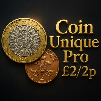 Coin Unique Pro £2/2p