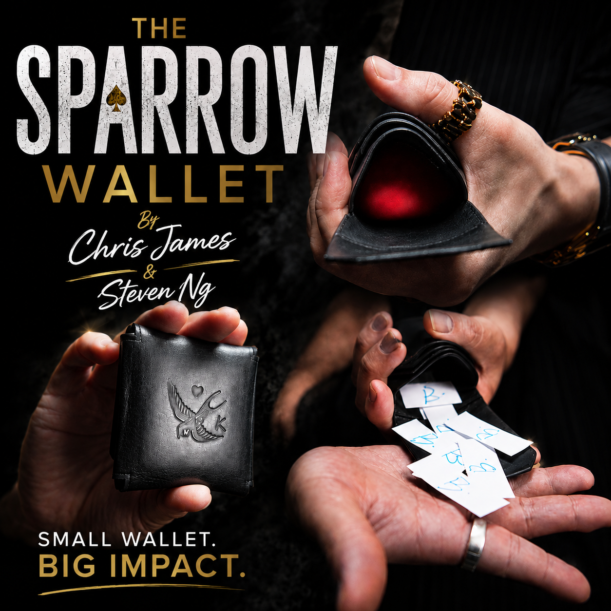 Sparrow Wallet by Steven Ng, Chris James & TCC Magic