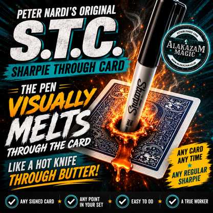 Sharpie Through Card STC By Peter Nardi