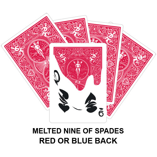 Melted Nine Of Spades