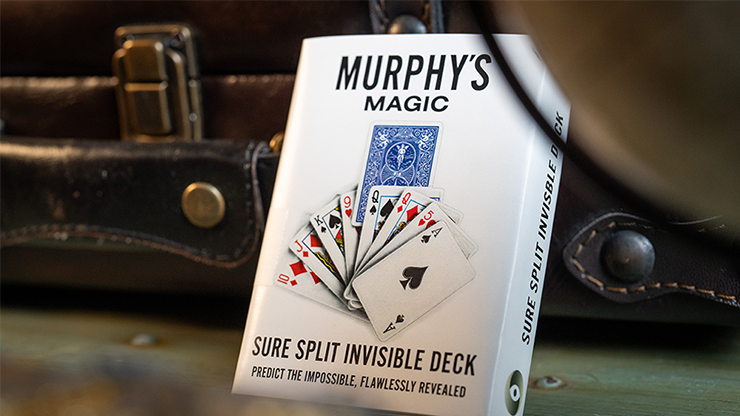 SURE SPLIT Invisible Deck Bicycle by Murphy's Magic