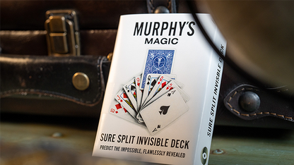 SURE SPLIT Invisible Deck Bicycle by Murphy's Magic