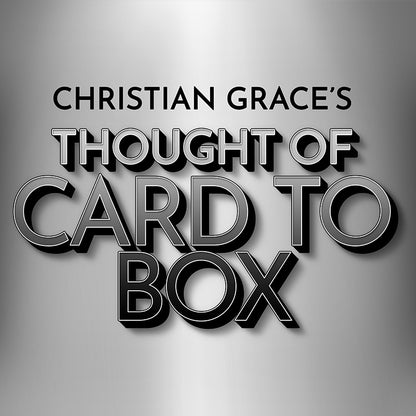 Thought Of Card To Box By Christian Grace