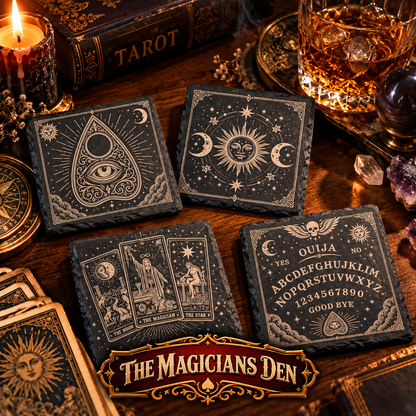 Mystic Coaster Set by The Magicians Den