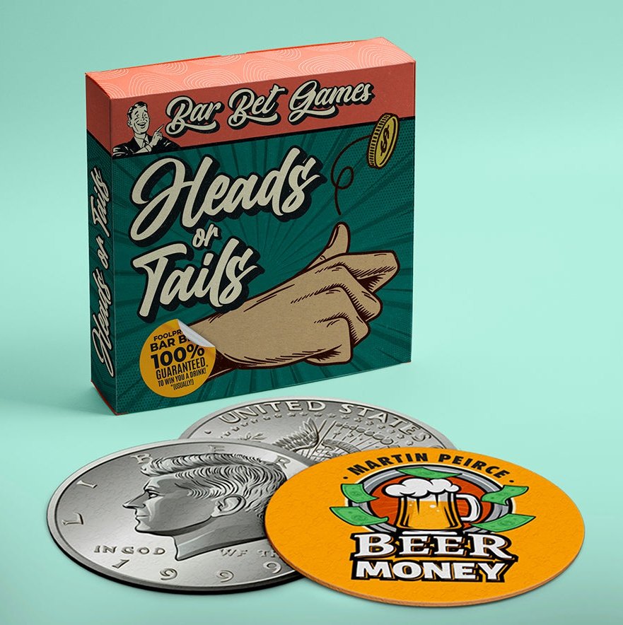 Beer Money (Heads & Tails) by Martin Peirce