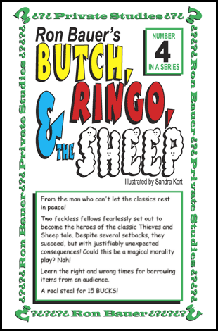 Ron Bauer Private Studies Series #4 - Butch, Ringo and the Sheep Book