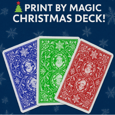 The Christmas Deck by Print By Magic