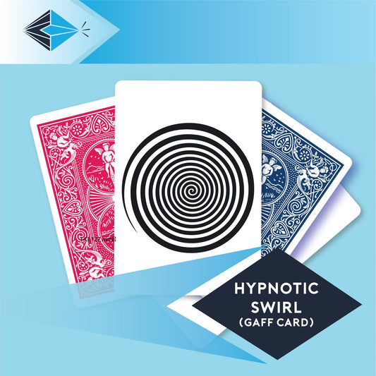 Hypnotic Swirl - Single Gaff Card