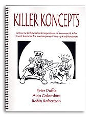 Killer Koncepts by Kenton Knepper Booklet