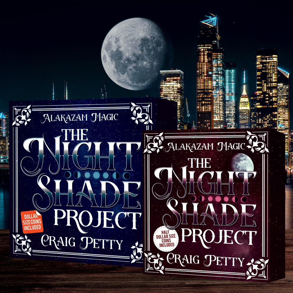 The Nightshade Project Coin Set by Craig Petty